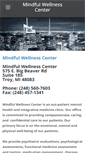 Mobile Screenshot of mindfulwellnesscenter.com