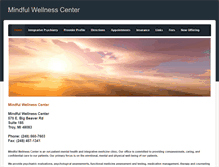 Tablet Screenshot of mindfulwellnesscenter.com